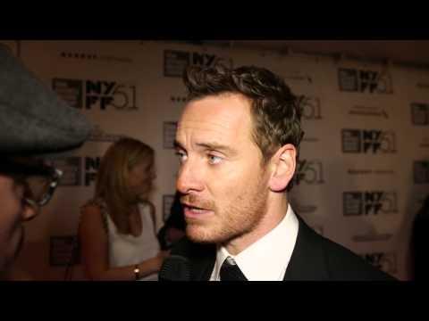 NYFF51: Michael Fassbender | "12 Years A Slave" Red Carpet