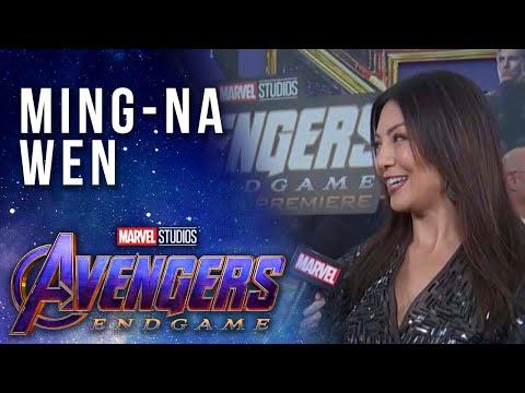 Ming-Na Wen at the Premiere