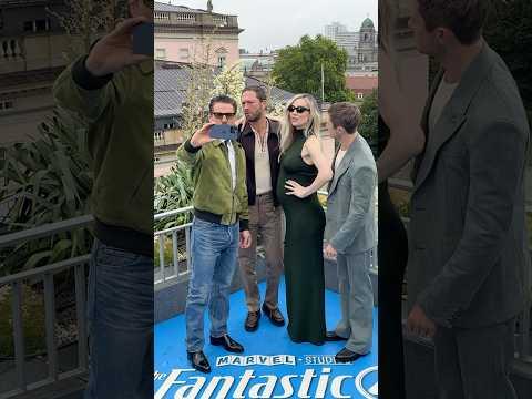 Pedro Pascal sings to the Fantastic Four in Berlin