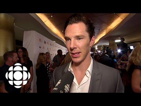 Benedict Cumberbatch on the TIFF Red Carpet for 12 Years a Slave | CBC Connects