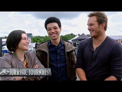 Chris Pratt's Jurassic Journals: Daniella Pineda and Justice Smith
